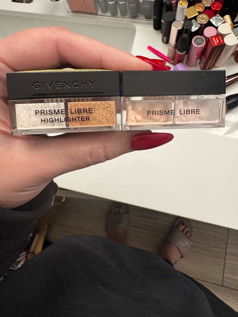 Special edition Givenchy Prisme Libre Highlighter and Powder Duo -